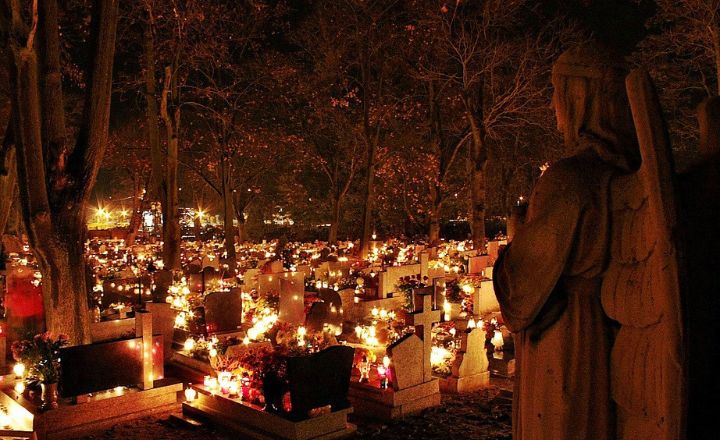 All Saints Day in France on November 1st, which turns the nation into a place of respect and recollection every year.